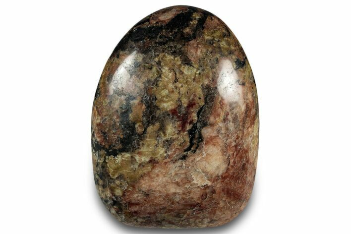 Free-Standing Red Feldspar and Tourmaline - Madagascar #318177